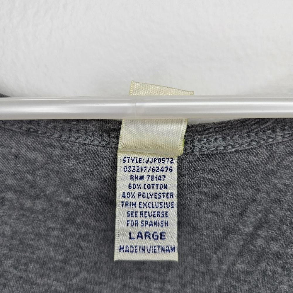 Pregnant AF Gray Tank Top Sz L - Picture 3 of 5